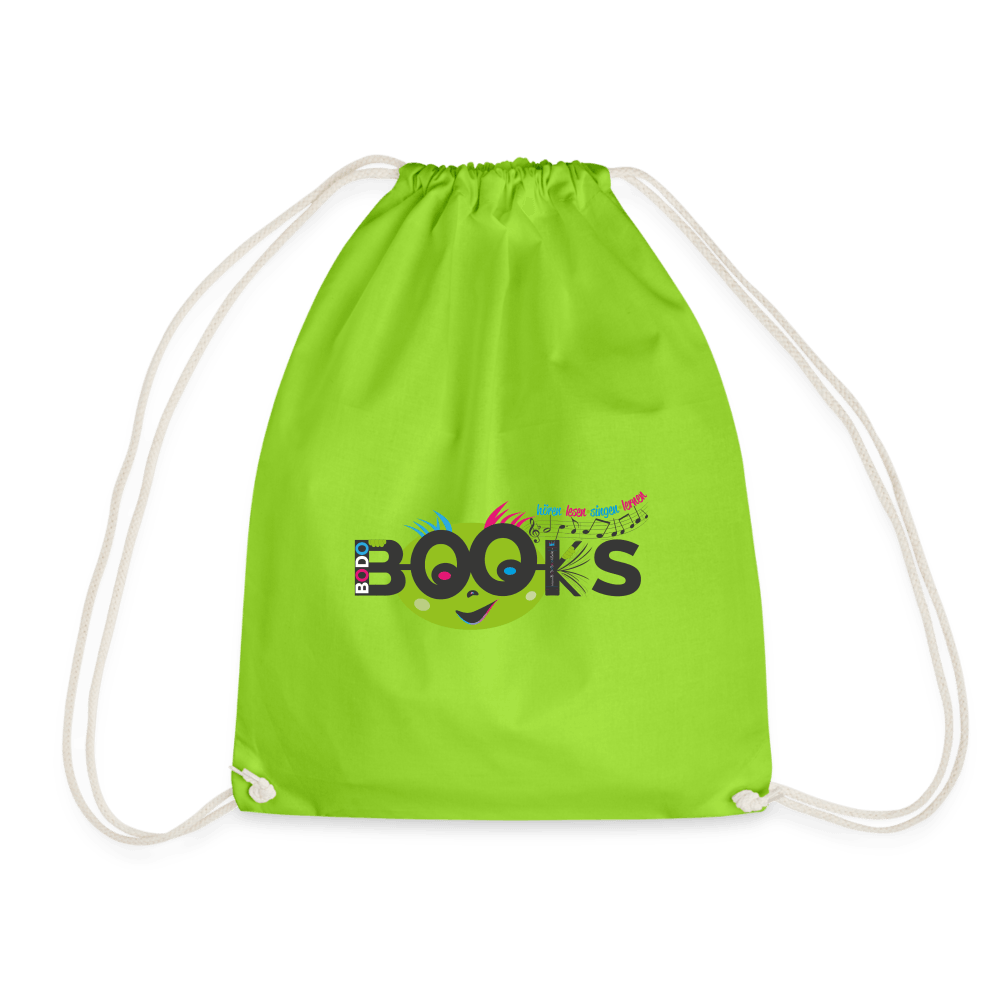 Bodobooks Sportbeutel - neon green