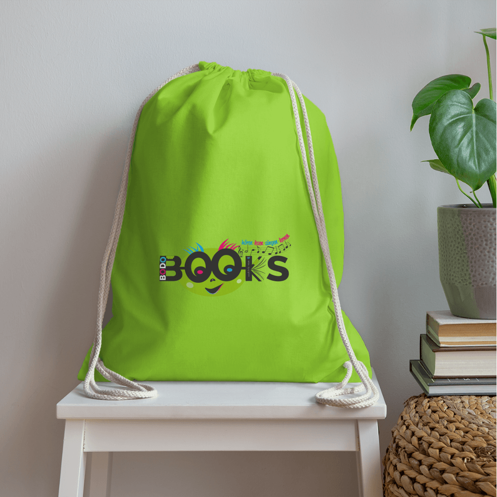 Bodobooks Sportbeutel - neon green