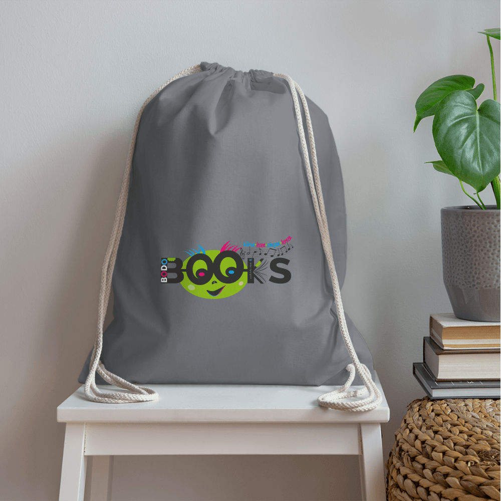 Bodobooks Sportbeutel - grey