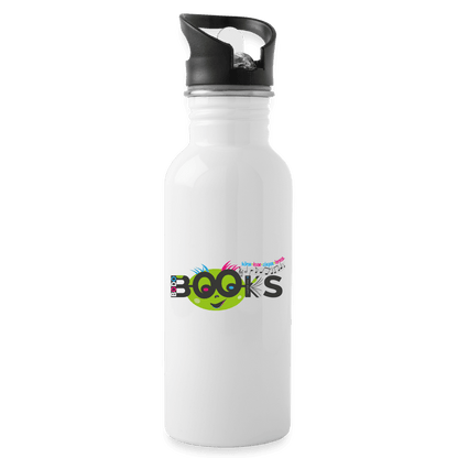 Bodobooks Trinkflasche - white